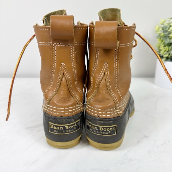 L.L. Bean Bean Boots 8” Unlined Sz 7 - Picture 5 of 16